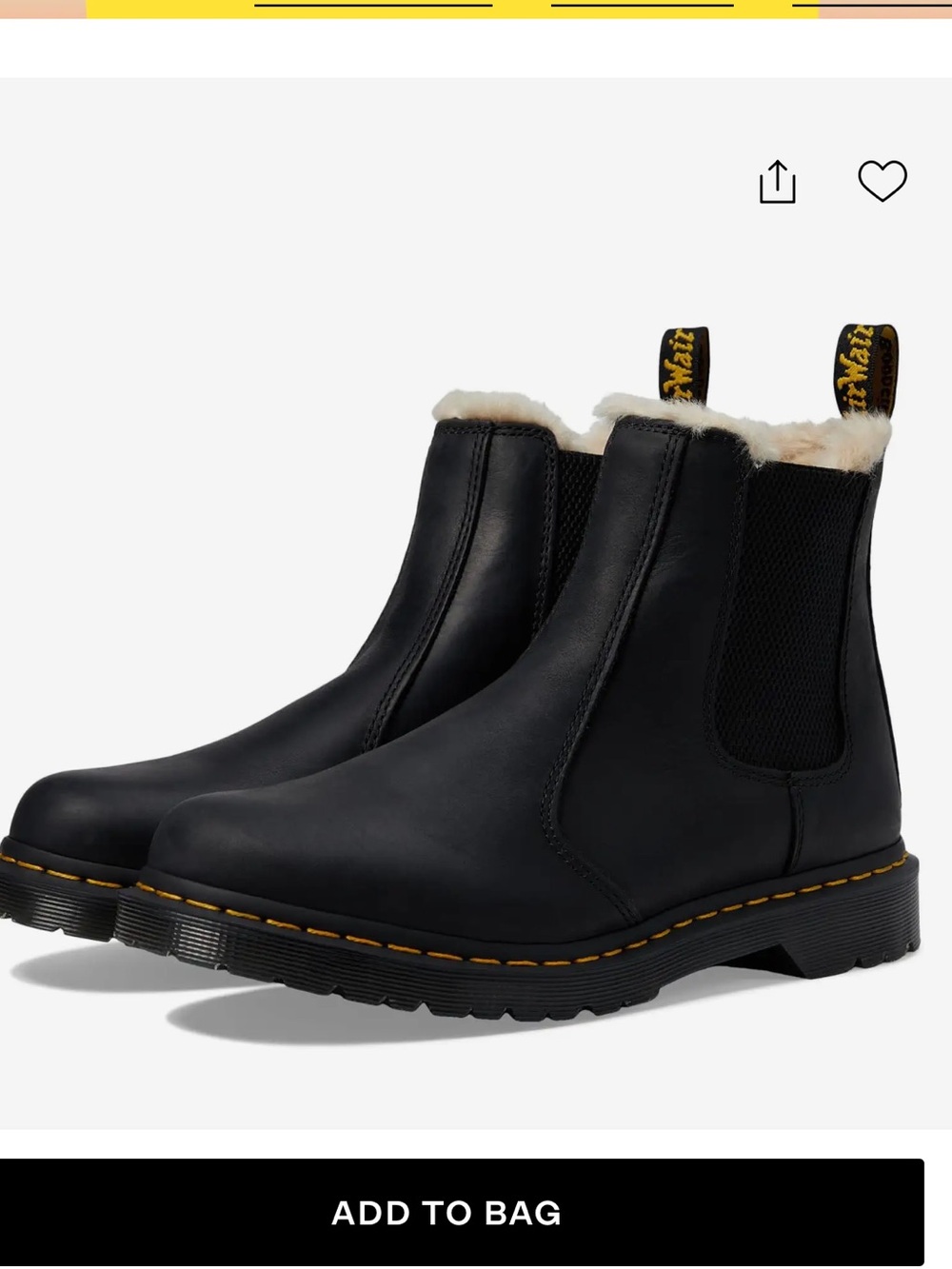 Dr. Martens Leonore woman’s boots size 9